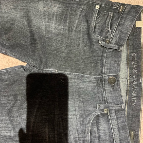 Citizens of humanity stretch skinny faded black jeans - cotton& elastane blend - Picture 3 of 4